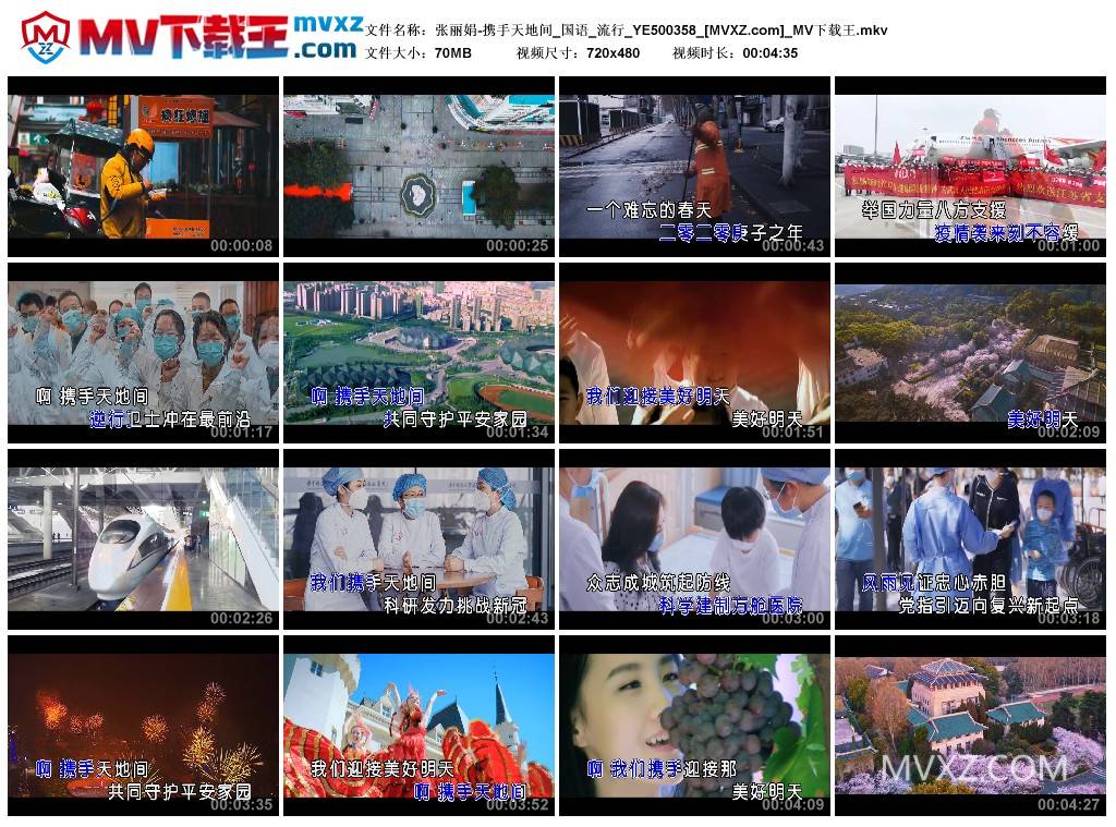 张丽娟-携手天地间_国语_流行_YE500358